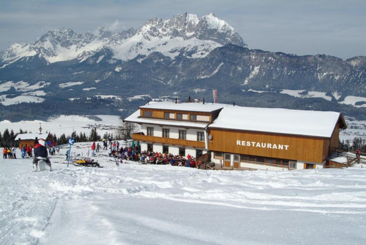 Alpengasthof Hirschberg 蒂罗的圣约翰 外观 照片