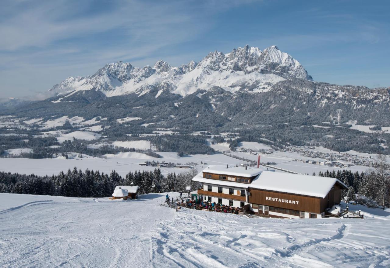 Alpengasthof Hirschberg 蒂罗的圣约翰 外观 照片